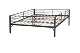 PVWIIK King Over King Bunk Bed with Storage Drawers and Ladder for Kids,Adult,Teenagers,Heavy Duty Metal Bunk Bed w/Full Length Guardrail for Dorm,Bedroom,Guest Room,No Box Spring Needed,Black PVWIIK