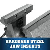 Wilton Mechanics Pro Bench Vise, 6-1/2" Jaw Width, 6" Jaw Opening, 4-3/8" Throat (Model 865M) Wilton