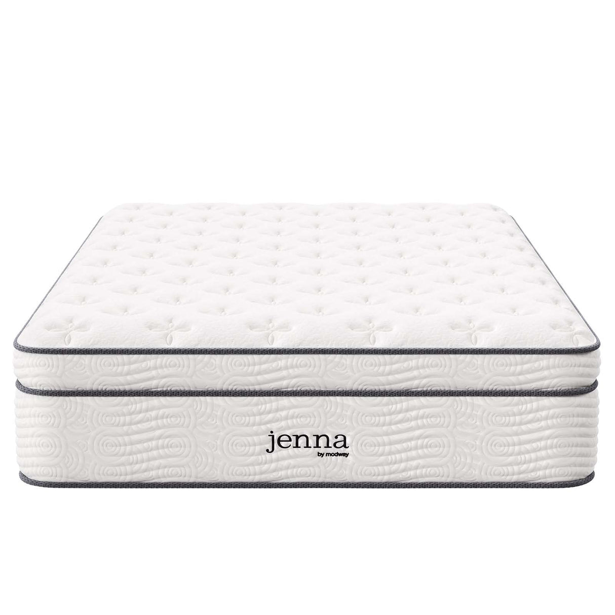 Modway Jenna 14” Innerspring and Memory Foam Full Mattress With Individually Encased Coils Modway