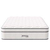 Modway Jenna 14” Innerspring and Memory Foam Full Mattress With Individually Encased Coils Modway