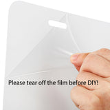 Nicunom 15 Pack Sublimation License Plate Blanks, Metal Aluminum License Plate Tag, Sublimation Car Tag, Automotive License Plates for DIY Picture Custom Design Nicunom