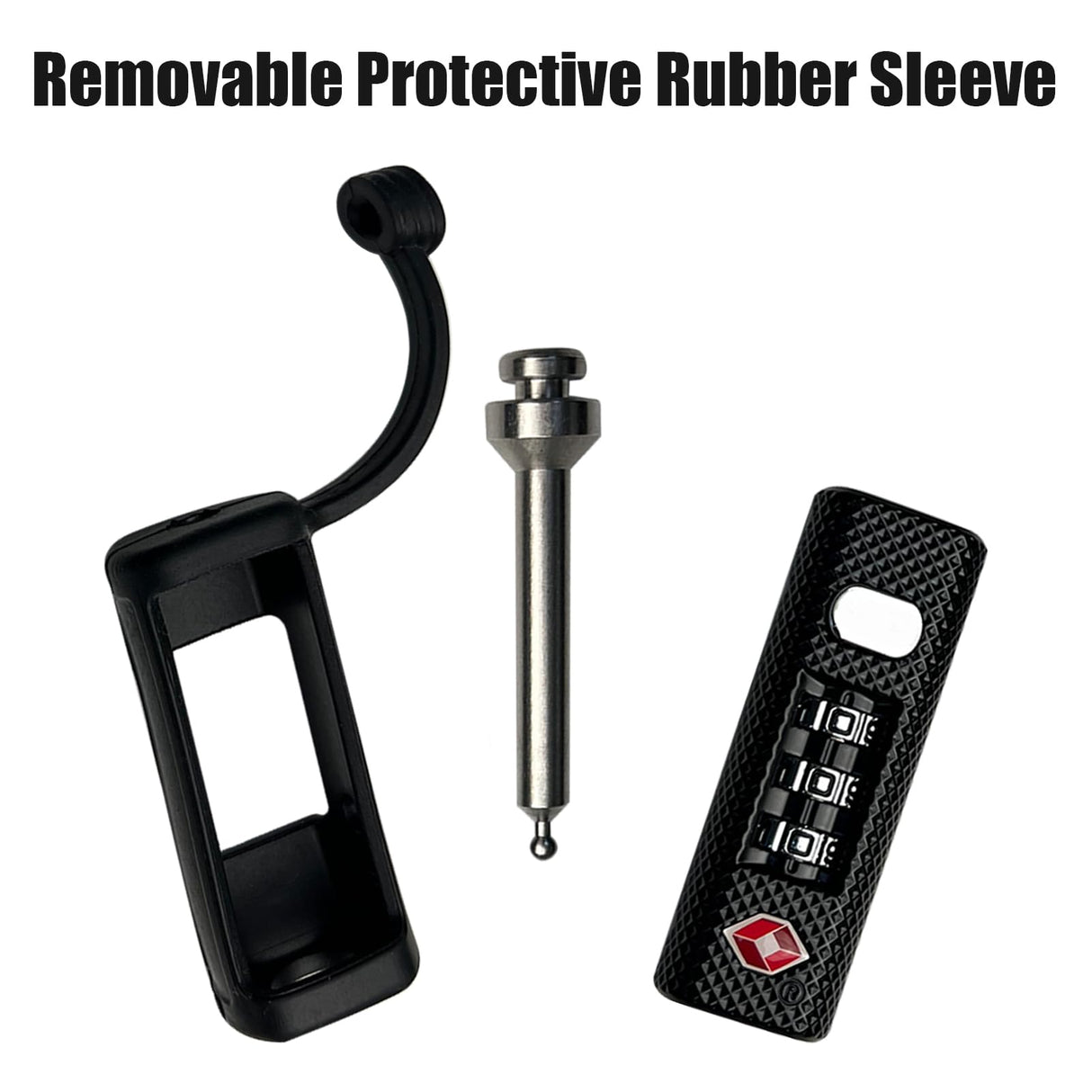 LAFENLIN Gun Case Locks 2 Pack, TSA Approved Case Locks for Gun Case,Handgun Case Padlock for Gun Safe, Air Travel Locks Hard Pistol Cases Locks for Rifles and Shotguns, 3 Digits Heavy Duty TSA Locks LAFENLIN