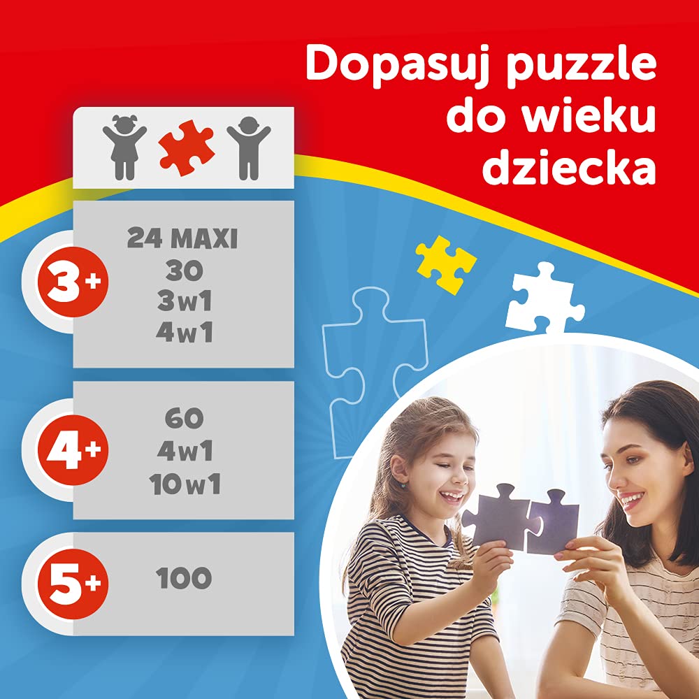 Trefl 34397 - Star Wars Mandalorian - Set of 4 Jigsaw Puzzles for Kids Trefl