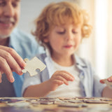 Masterpieces 100 Piece Family Jigsaw Puzzle for Kids - 101 Things to Spot in Town - 14"x19" Masterpieces