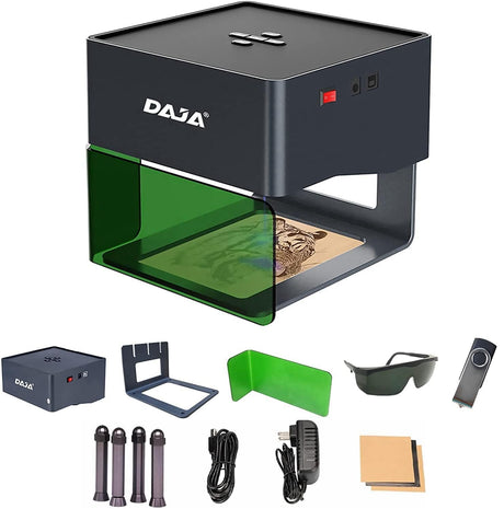 FONLAND DJ6 Entry Laser Engraver DJ6 Engraver for Wood Fabric Non-metal and Non-glass,Portable Desktop Laser Engraver Machine for DIY FONLAND