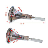 WATCH CASE OPENER- JAXA STYLE BATTERY REPLACEMENT WRENCH BACK-CASE REMOVER WITH 4 SETS OF INTERCHANGEABLE CHUCK PIN AD INTERNATIONAL