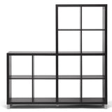 Baxton Studio Sunna Modern Cube Shelving Unit, Dark Brown Baxton Studio