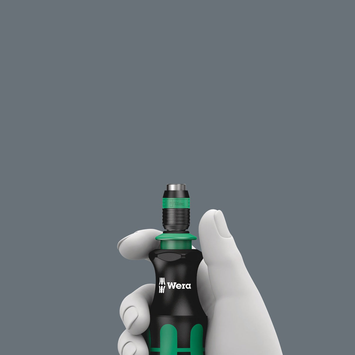 Wera - 5051025001 KK 26 7-In-1 Bitholding Screwdriver with Removable Bayonet Blade (SL/PH/SQ) Silver Wera
