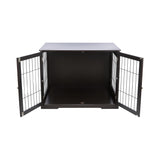 TRIXIE 38.7" Indoor Dog Crate, Wooden Crate Table for Dogs Up to 66 lb, Large Dog Kennel, Perfect in Any Room, Brown TRIXIE
