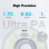 R QIDI TECHNOLOGY 3D Printer Nylon Filament, UltraPA Filament 1.75mm 1KG Spool, Natural,Strong & Tough R QIDI TECHNOLOGY
