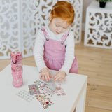 Create Your Own Decorated Water Bottle for School - Jewel Stickers for Girls Age 6-10 ZNHIS
