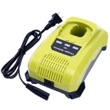 Biswaye P117 Compatible with Ryobi 18V Charger, Compatible with Ryobi 12V-18V One+ Lithium NiCad NiMh Battery P102 P108 P189 P197 P103 P105 P107 P190 P191 PBP002 PBP005 Biswaye
