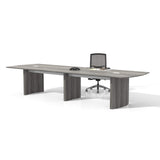 Safco Products Medina Table, 14', Gray Steel Safco