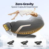BOSSCARE Zero Gravity SL-Track Massage Chair: 2025 3D Full Body Recliner - Back Heating Deep Stretching Massage Chairs for Home Office - Body Scanning HiFi Bluetooth BOSSCARE