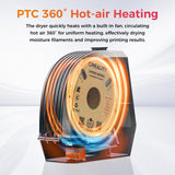 Creality Space PI Filament Dryer, 3D Printer Filament Dryer Box with 360° Heating, Upgraded Filament Dehydrator Storage Box Support Nylon ABS PETG PLA TPU 1.75/2.85mm (Space PI) Creality