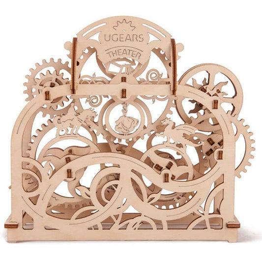 UGEARS - Theater, 3D Wood Mounting Kit Without Glue (Theatre) - WoodArtSupply