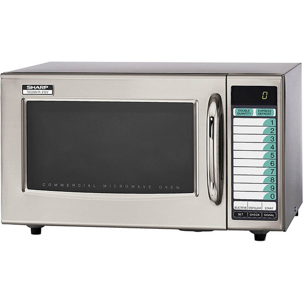 Sharp Medium-Duty Commercial Microwave Oven (15-0429) R-21LVF1 Cubic Feet Sharp