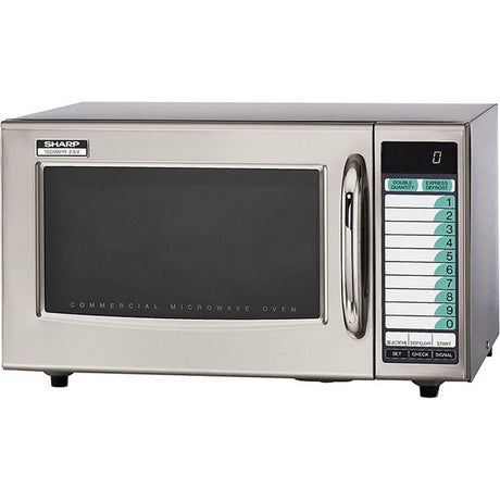 Sharp Medium-Duty Commercial Microwave Oven (15-0429) R-21LVF1 Cubic Feet Sharp