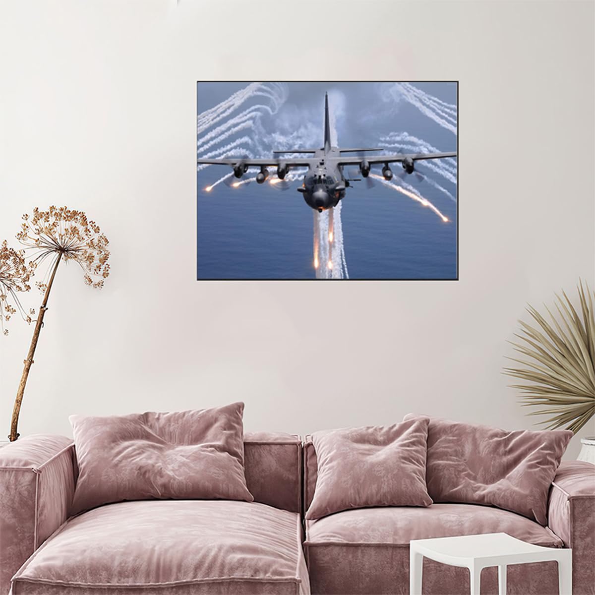 IPISSOI Military Airplane Diamond Painting Kits, Airplane Military Aviation Airplane Diamond Art for Adults Wall Home Decor (Canvas 12x16 inch) IPISSOI