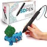 MYNT3D Super 3D Pen, 1.75mm ABS and PLA Compatible 3D Printing Pen MYNT3D