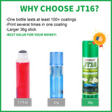 TEQStone 3D Printer Glue Stick 6 Pack, Perfect First Layer Adhesion, Prevents Warping on Heat Bed, Easy Release for ABS PLA PETG Filaments and Various Build Plate, 36g/1.27oz TEQStone