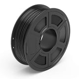 TECBEARS PLA 3D Printer Filament, PLA Filament 1.75mm, Neatly Wound 3D Printing Filament, Dimensional Accuracy +/- 0.02 mm, 1Kg Spool(2.2 lbs), Fits for Most FDM 3D Printers, PLA Black TECBEARS