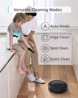 eufy Robot Vacuum 11S MAX, Super Thin, Powerful Suction, Quiet, Self-Charging Robotic Vacuum Cleaner, Cleans Hard Floors to Medium-Pile Carpets, Black eufy