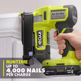 RYOBI ONE+ 18V Cordless Airstrike 23-Gauge Pin Nailer (Tool Only) RYOBI