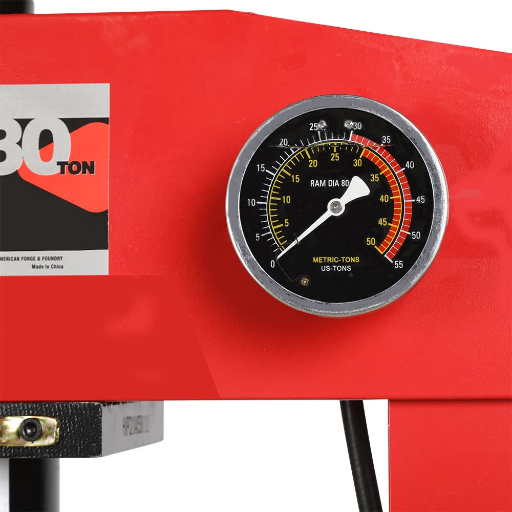 AFF 30 Ton Hydraulic Shop Press - Super Duty American Forge