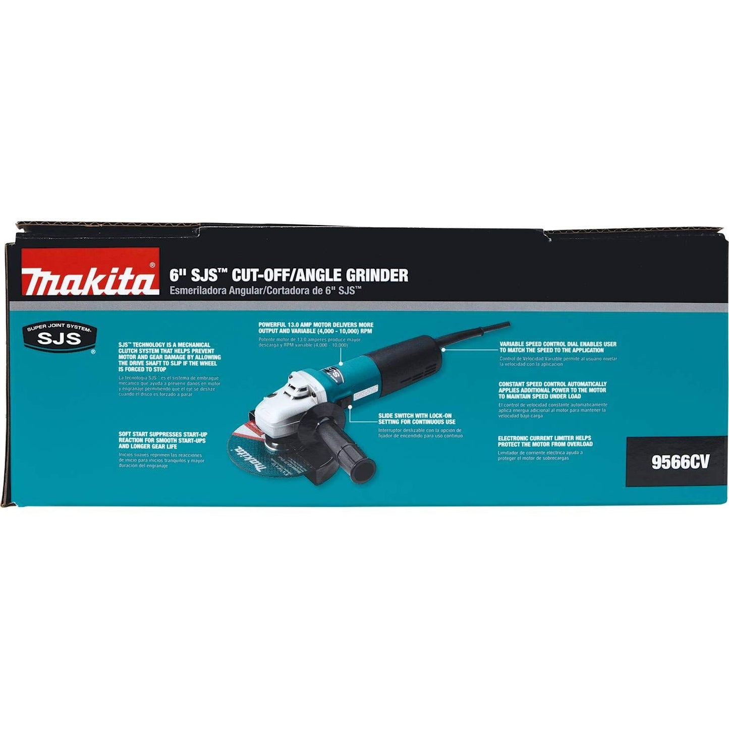 Makita 9566CV 6" SJS™ High-Power Cut-Off/Angle Grinder - WoodArtSupply