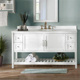 Alaterre Furniture Bennet 60" W Vanity Cabinet Only Alaterre Furniture