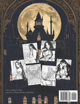 Vampire Castle: A Coloring Book for Adults Majosta
