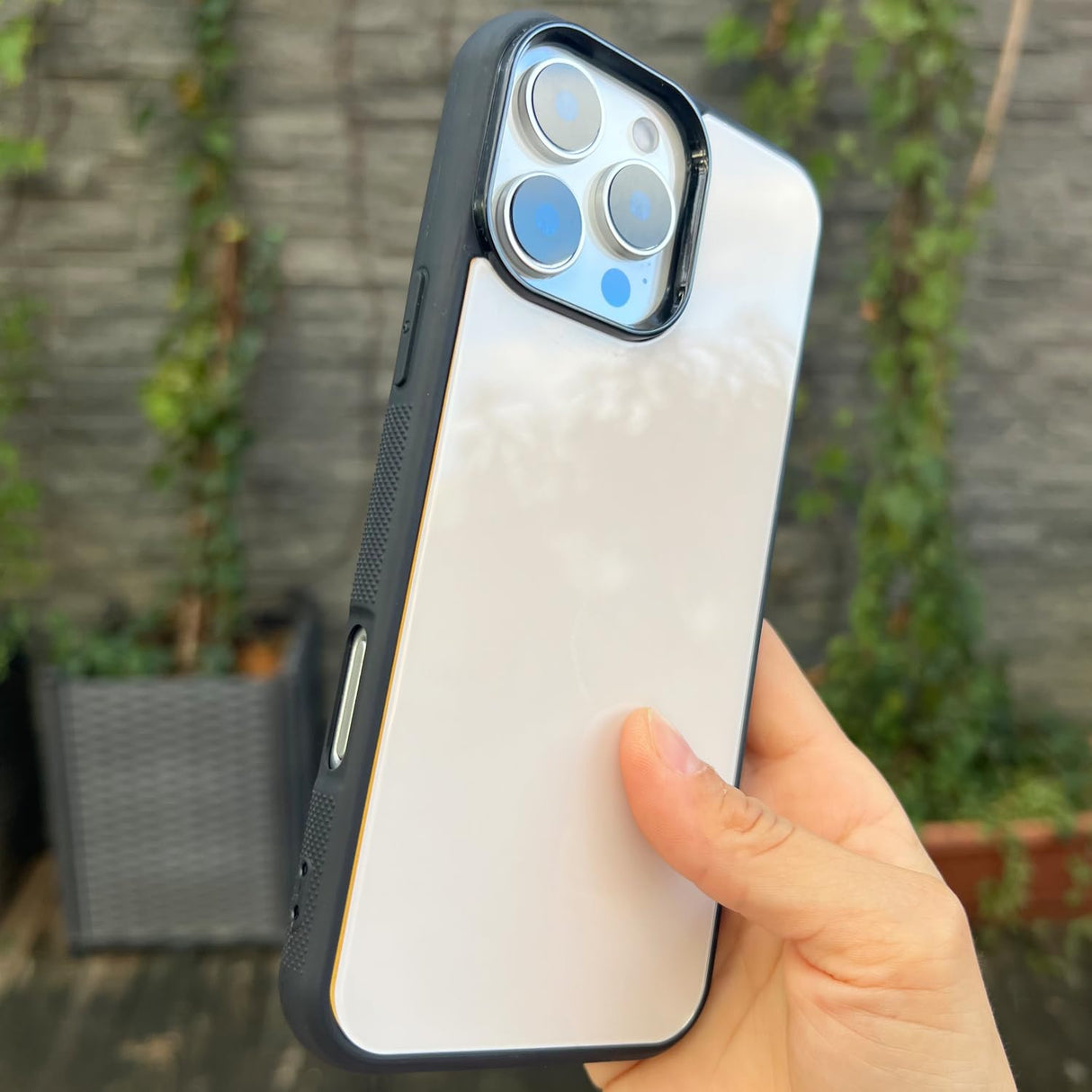 JUSTRY 5PCS Sublimation Phone Case Blanks Compatible with iPhone 16 Pro Max, 6.9", Wireless Charging Compatible, Easy to Sublimate DIY Customized Soft TPU Mobile Case with Tempered Glass Inserts JUSTRY