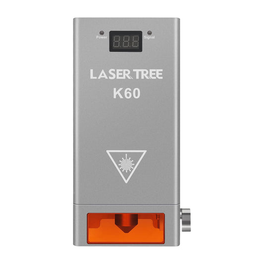 Laser Tree Laser Cutter Module, 60000mW(60W+) Output Power Laser Module, Switchable Diode Laser Module for Laser Engraver, Designed for Powerful Cutting, Higher Accuracy Laser Module with Air - WoodArtSupply