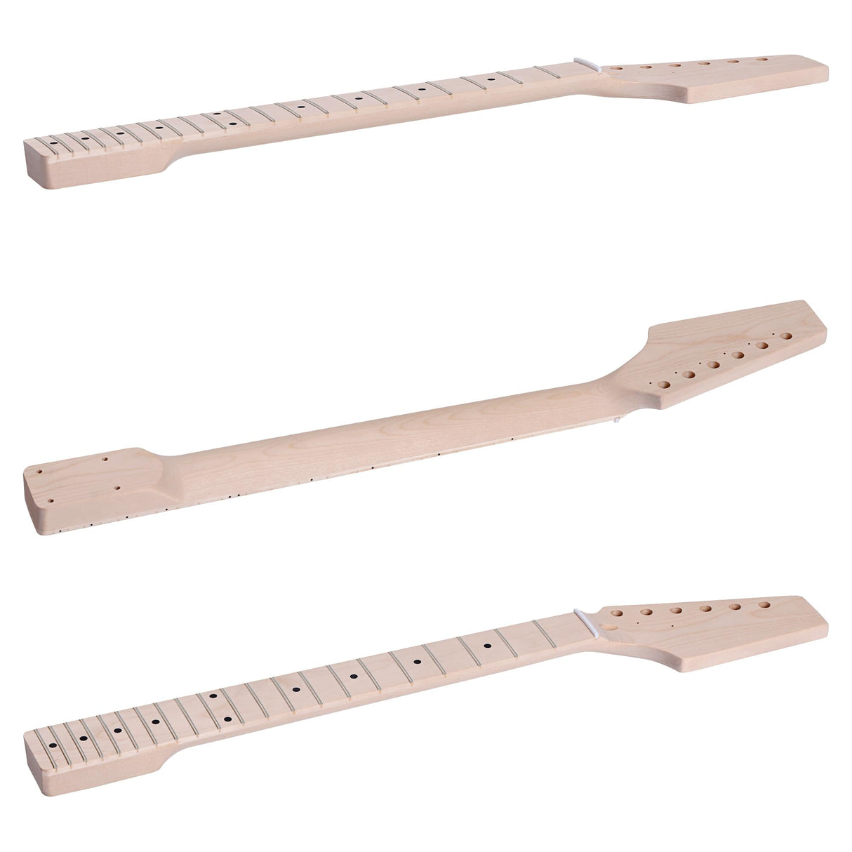 Leo Jaymz DIY TL Style Electric Guitar Kits with Poplar Body and Maple Neck - Maple Fingerboard and All Components Included（TL Poplar） Leo Jaymz