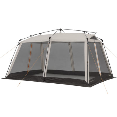 Bushnell Screenhouse with Instant Setup Technology | 14' x 10' Large Size with Extended Eaves Poles to Maximize Space For Camping & Hiking, For 8 Person