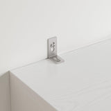 IRONCK Modern Bookshelf with Storage, 5-Tier Farmhouse Bookcase, Storage Cabinet for Home Office, Living Room, White IRONCK