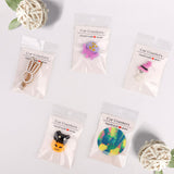 100 Sets Car Coaster Packaging, Includes 100pcs Car Coasters Display Cards & 100pcs Self Sealing Cellophane Bags, Sublimation Coaster Packaging for Selling Car Coasters (Single Pack) NQEUEPN