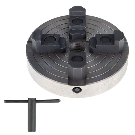 findmall Wood Lathe Chuck 6 Inch 4-Jaw Lathe Chuck with 1 x 8 TPI Thread Fit for Woodturning findmall