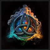 Diosedyer Religious Celtic Knot Design Diamond Painting Kits for Adults,Full Drill Diamond Art Kits for Beginners, 5D DIY Diamond Dots Paintings, Diamonds Pictures Crafts Home Decor 11.8x11.8 inch Diosedyer