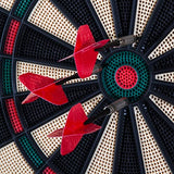 Arachnid Cricket Maxx 1.0 Electronic Dartboard Cabinet Set,Black Arachnid