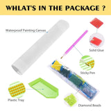 Pzecaru Girl Softball Diamond Art Kits for Adults,5D Be Strong When You are Weak DIY Full Drill Diamond Painting Kits for Beginner,Premium Gem Dots Home Wall Decor Gift 8X12 Inch Pzecaru