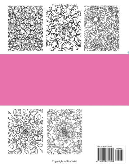 Floral Coloring Book: For Mindfullness and Relaxation