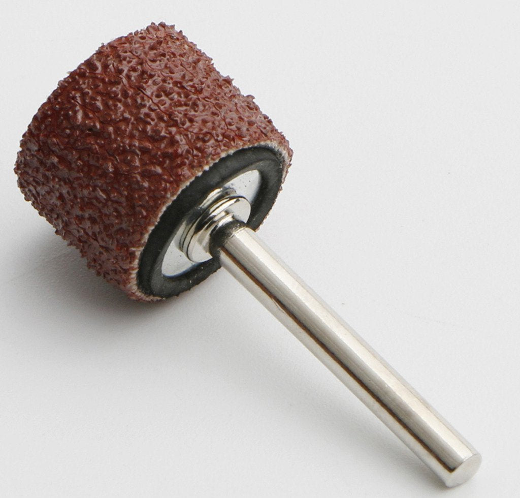 50pcs Sanding Drum Bands 40 Grit with 5pcs Sanding Mandrel Kit Rotary Nail Drill Tool 1/2 Inch Newzoll