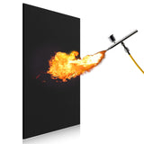 FLASLD Welding Blanket Fireproof Mat Heat Resistant Material Up To 1800°F Flame Retardant Fabric Carbon Felt for Grill Stove Pit Soldering Welders Plumbers (18×24 inch) FLASLD