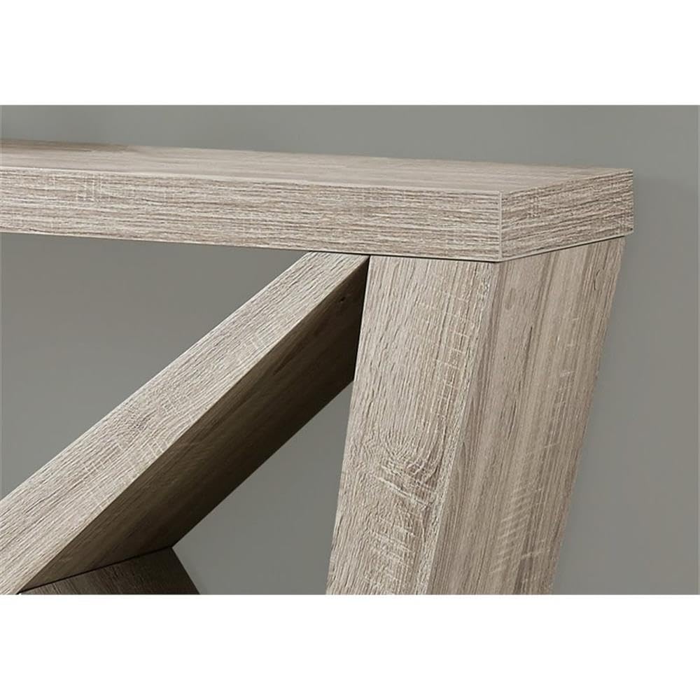 Monarch Specialties Dark Taupe Hall Console Accent Table, 48" Monarch Specialties
