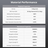 ANYCUBIC ABS Filament 1.75mm, High Strength and Toughness, 3D Printer Filament Dimensional Accuracy +/- 0.02mm, 1KG Spool (2.2 lbs), White ANYCUBIC