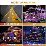 SUVEUS Trampoline Lights, Waterproof LED Lights for 16Ft 15Ft 14Ft 12Ft 10Ft Trampoline, 16 Colors Change with Remote and App Control, Sync up to Music, Super Bright for Kids to Play at Night SUVEUS