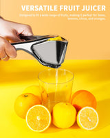 Bagrox Lemon Squeezer, Stainless Steel Lemon Juicer, Manual Juicer for Lemon Citrus Lime Orange, Handheld citrus Squeezer Bagrox