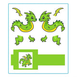 40 Patterns 3D Printer Drawing Molds Paper Stencils for 3D Printing Pen,Painting Graffiti Template Printing Paper for 3D Pen Kids DIY Gift,Animal Vehicle Sword, with a Transparent Board Plate WelyHM